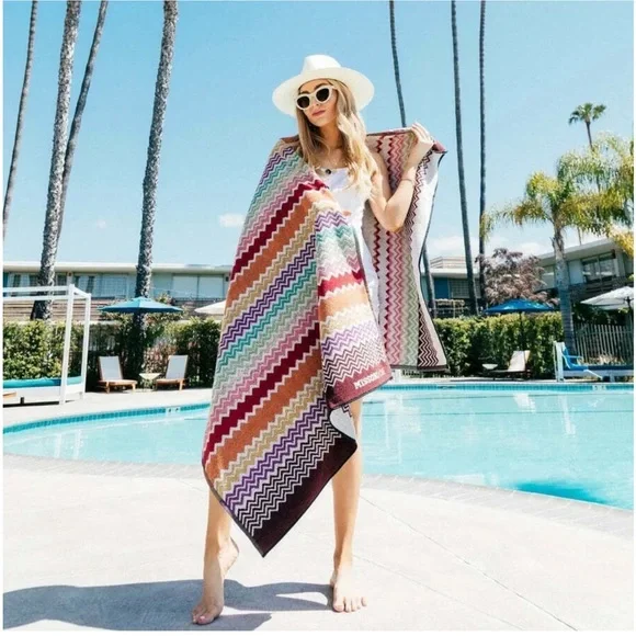 MISSONI HOME Rufus Terry Beach Towel - Picture 3 of 9
